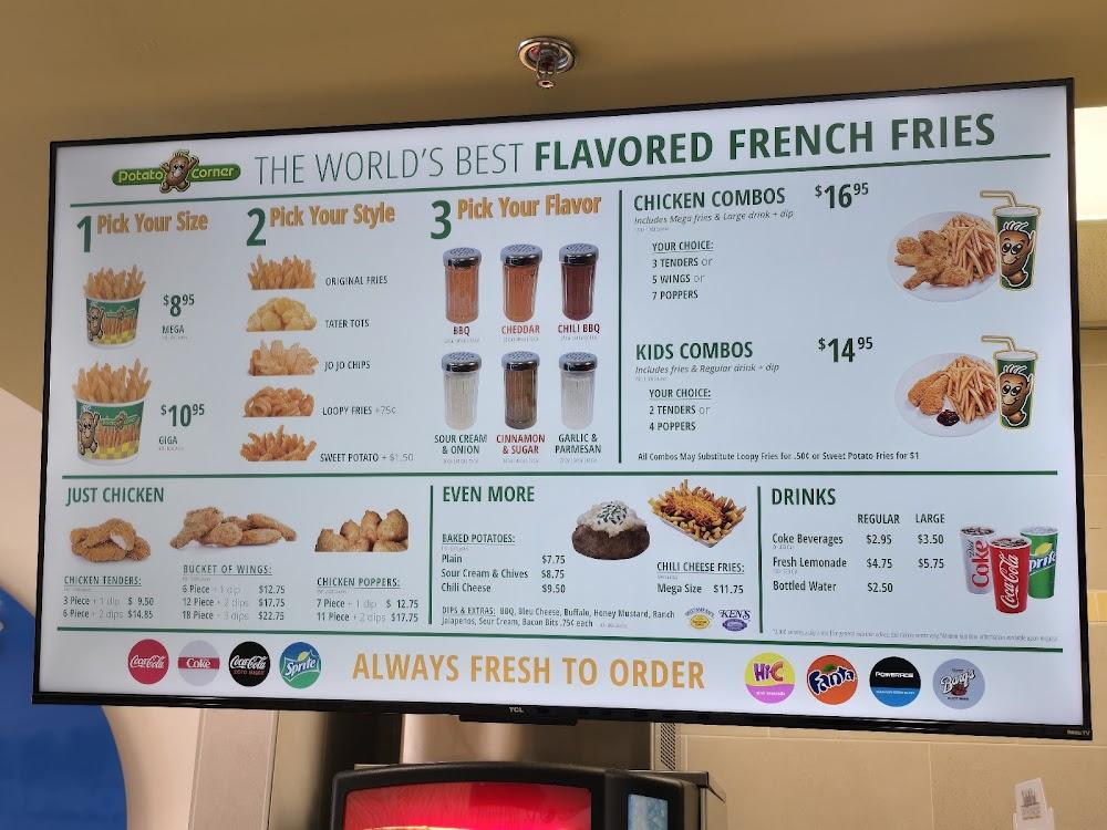 Potato Corner Waipahu Menu image 1