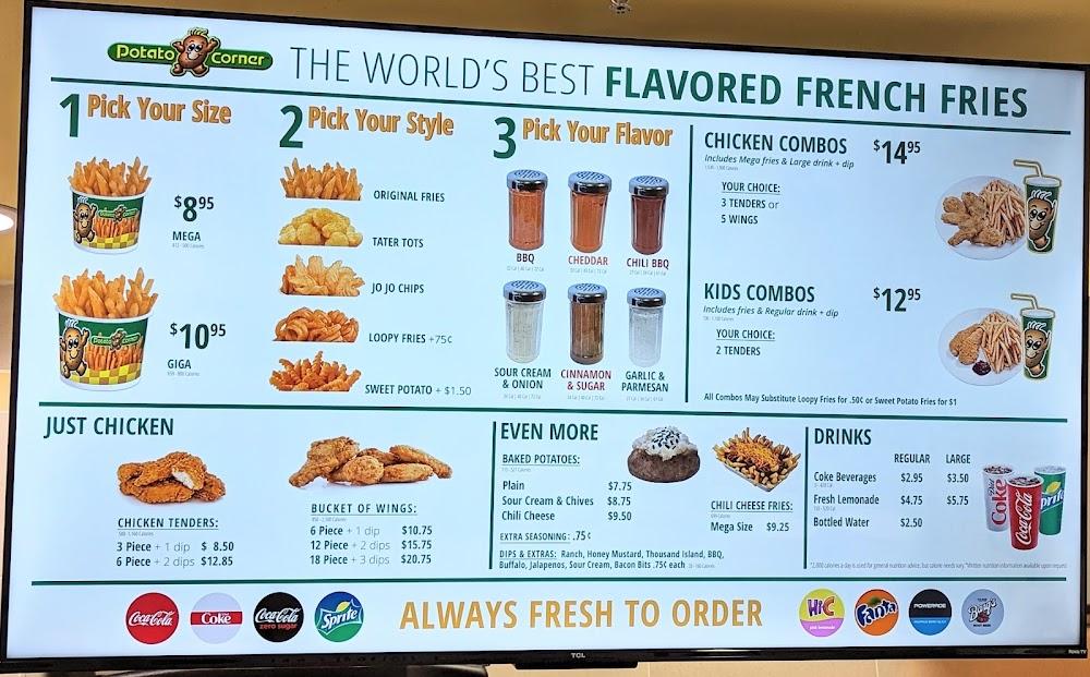 Potato Corner Waipahu Menu image 2