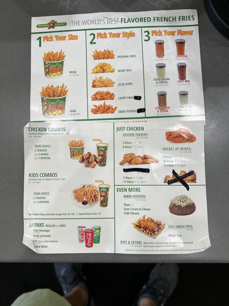 Potato Corner Waipahu Menu image 4